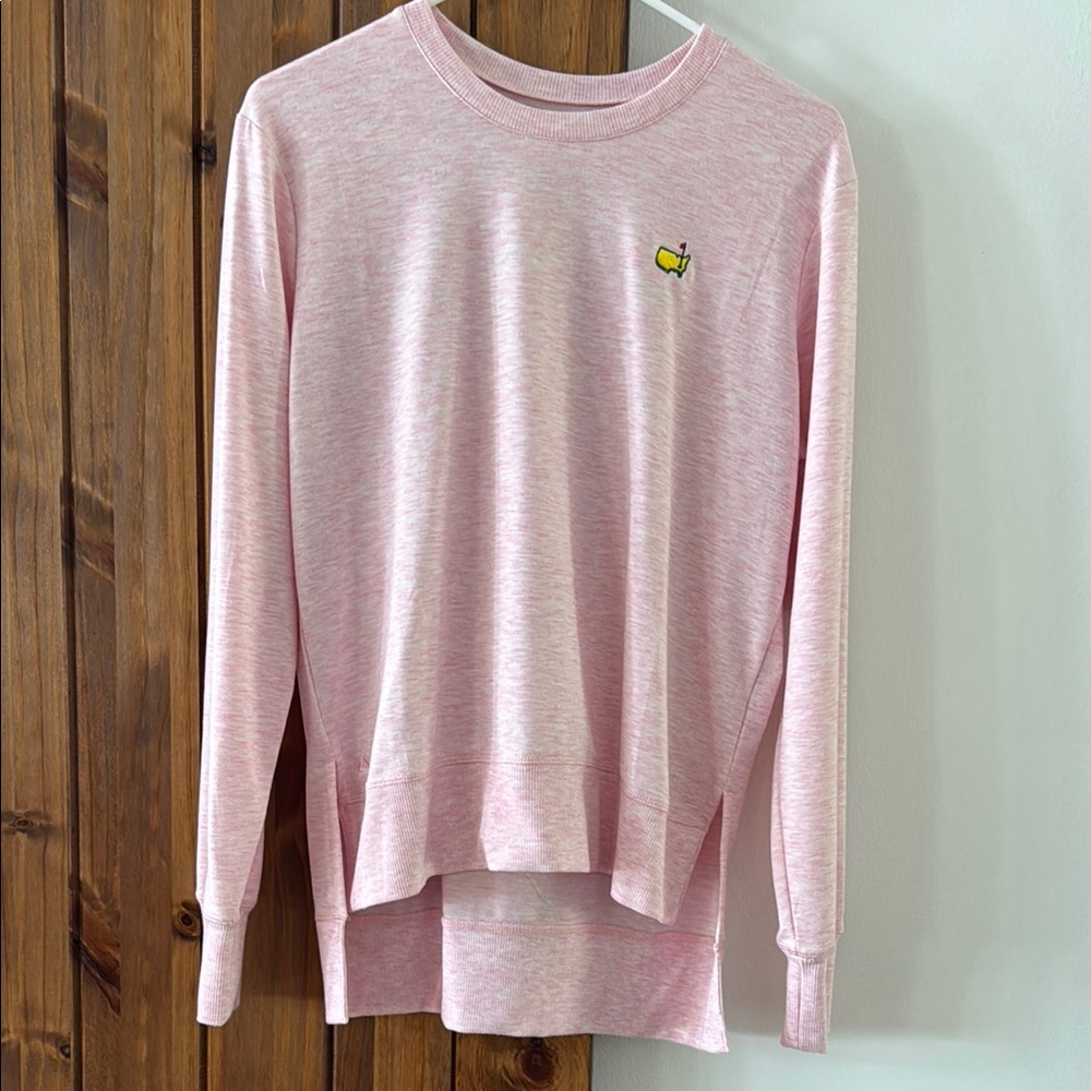 Masters Pink Sweatshirt Classic Crew Neck